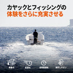 軽量化したエレキモーター用バッテリー100ah