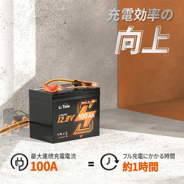 ディープサイクルバッテリーの充電時間