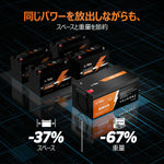 鉛蓄電池より軽量・小型化、LiTime 12V 400Ahバッテリー