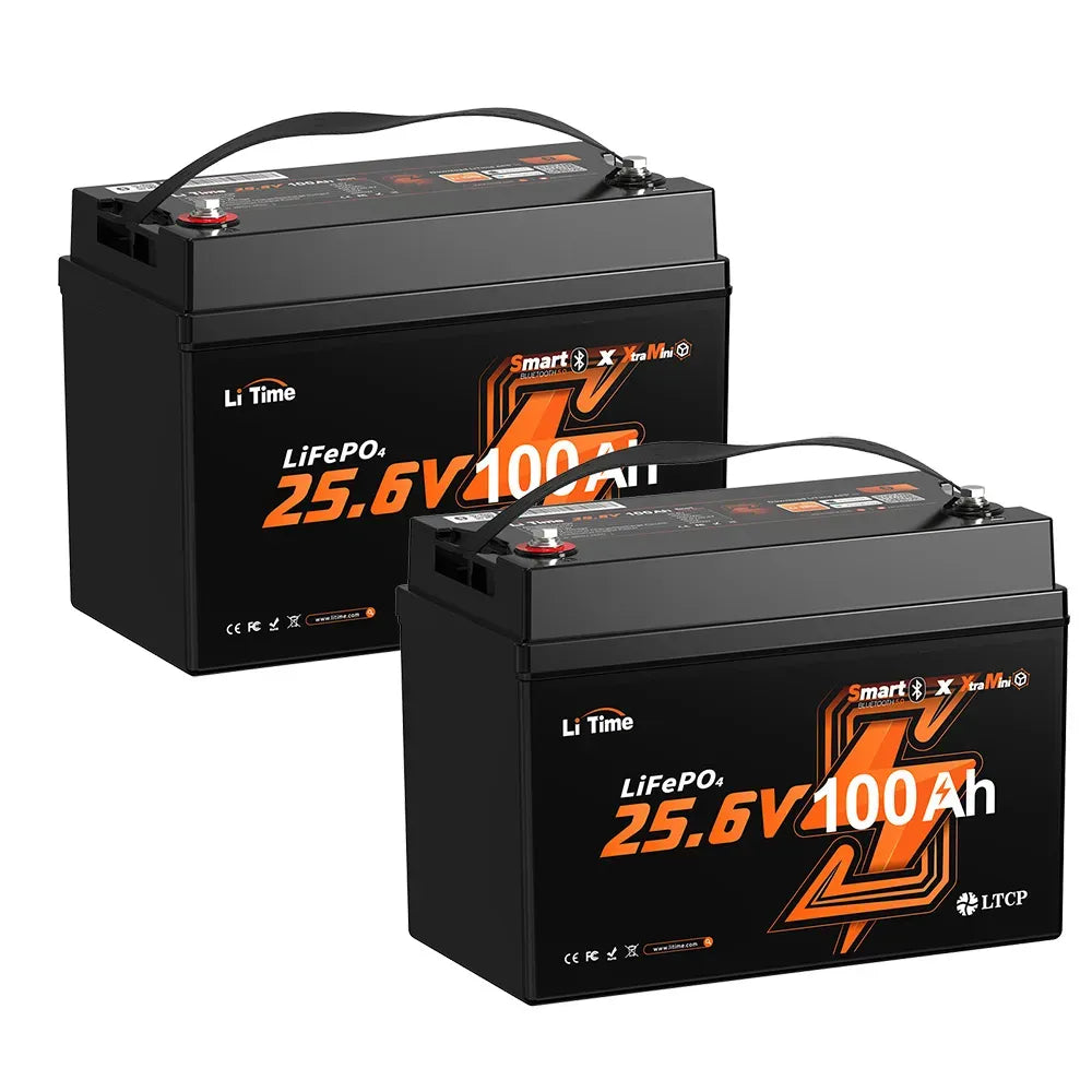 24V100Ah Bluetooth付きエレキモーターバッテリー