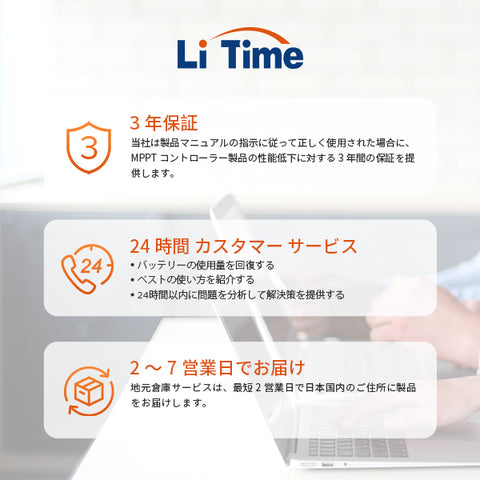 LiTime60A  MPPT チャージコントローラー