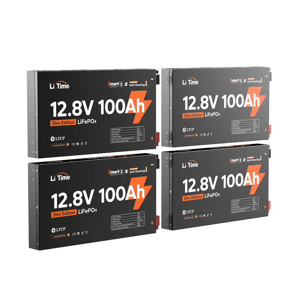 LiTime 12V100Ah超薄型ヒーター付きバッテリー
