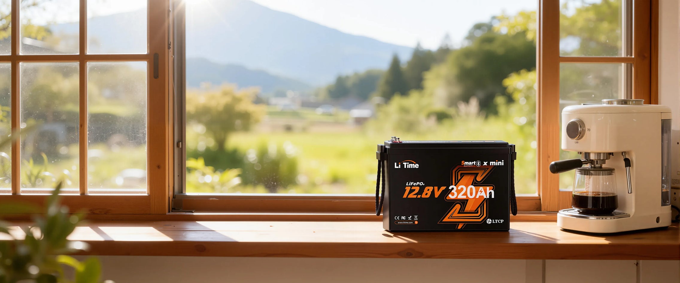 LiTime 12V320Ah Mini Bluetooth