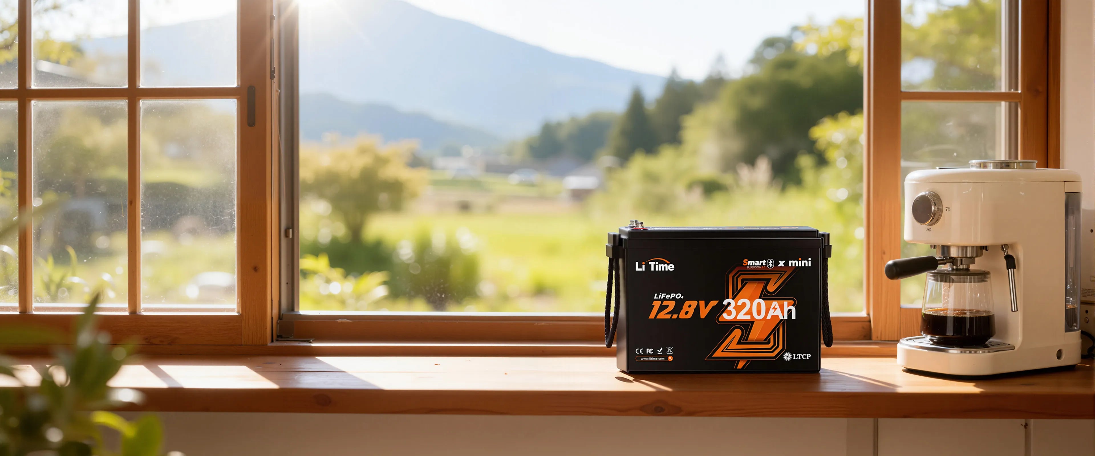LiTime 12V320Ah Mini Bluetooth