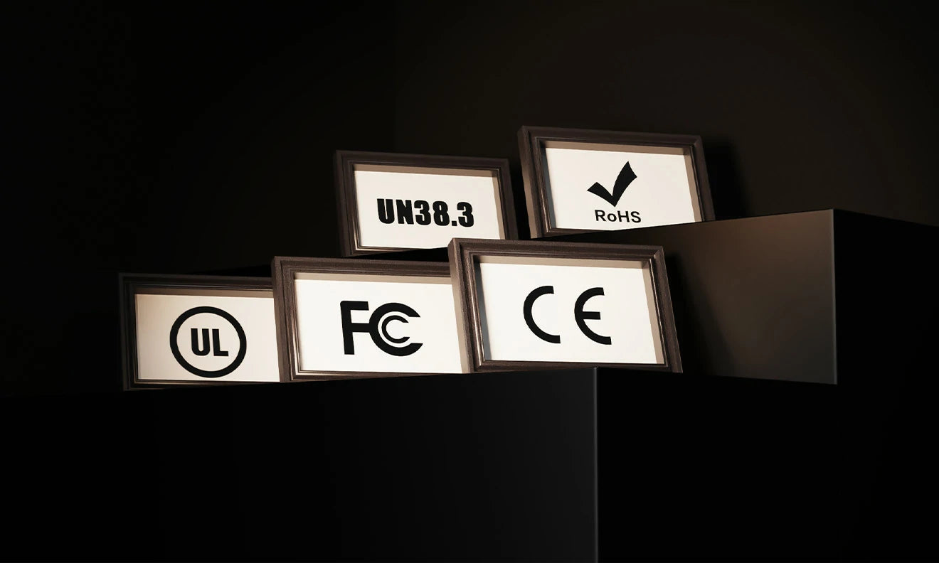 国際品質認証を取得した信頼性の高いリン酸鉄リチウムイオンバッテリー