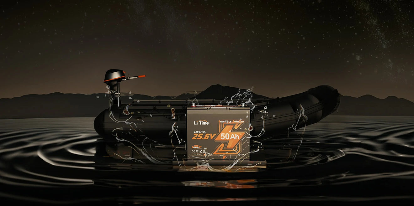 24V 50Ah Bluetoothバッテリーおすすめ