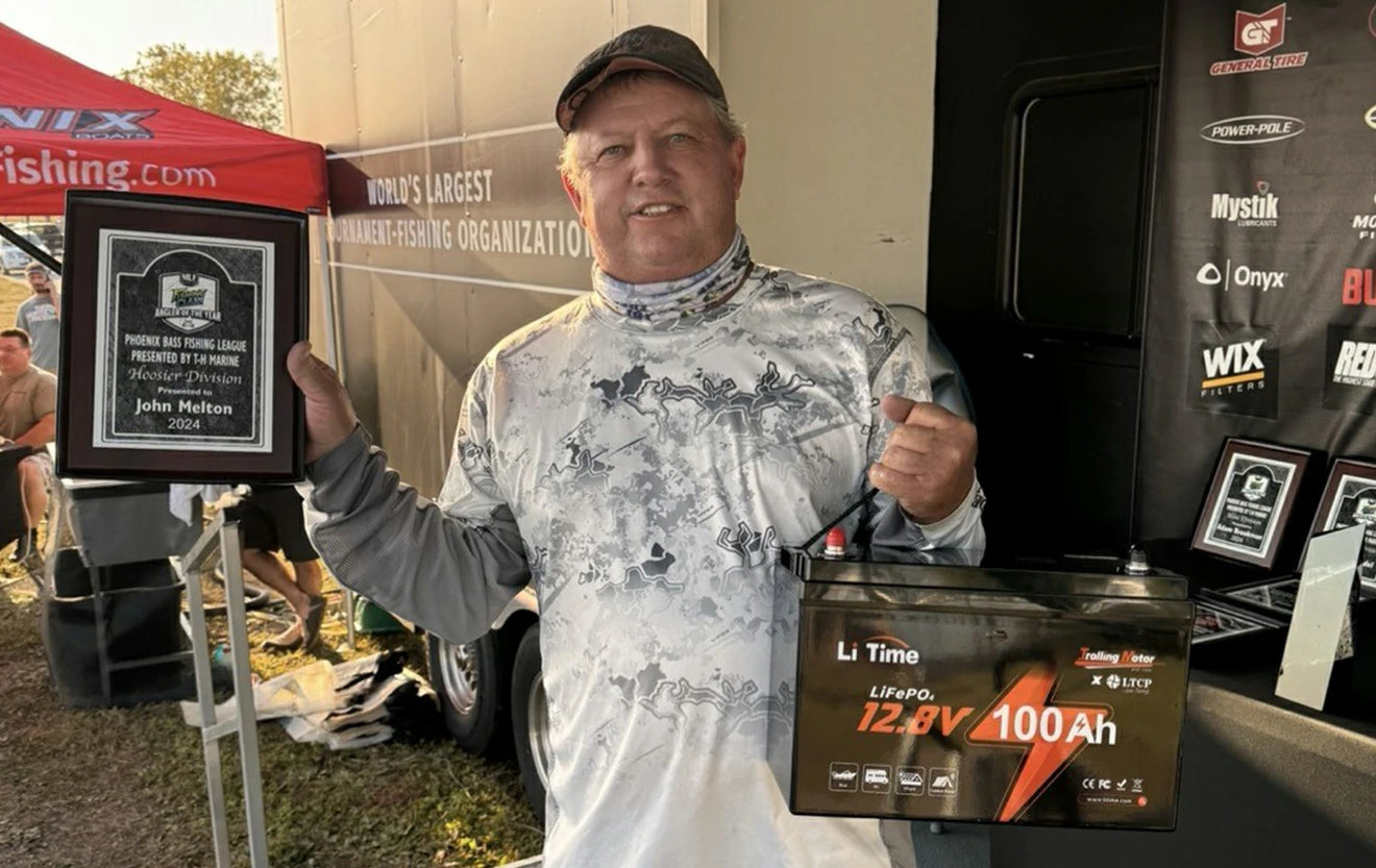 釣りライフに最適なLiTimeバッテリー12V