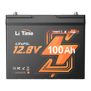 Bluetooth 5.0付きの12V100Ahディープサイクルバッテリー