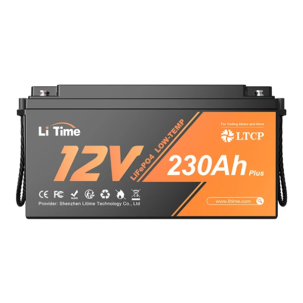 LiTime 12V 230Ahリン酸鉄リチウムイオンバッテリー大容量