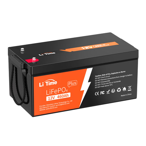 熱々！】LiTime 12V460Ah リン酸鉄リチウムイオンバッテリー 最大継続 