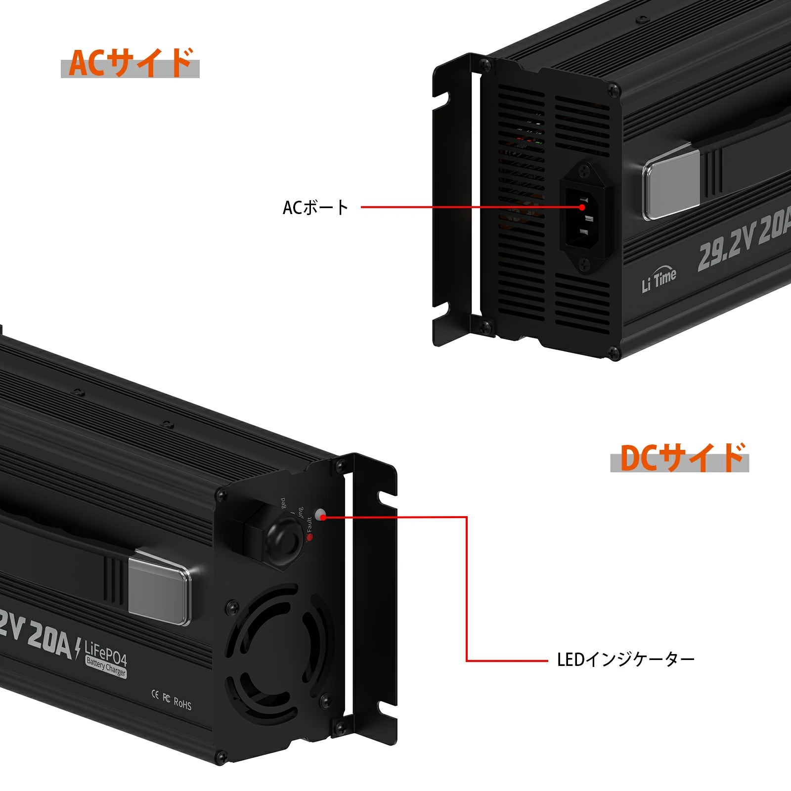 24v バッテリー充電 器つなぎ方​の紹介