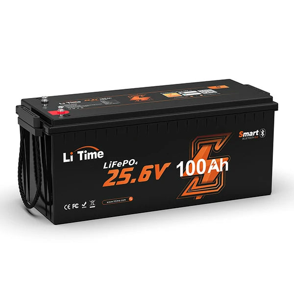 Bluetooth付き24v バッテリー100ah