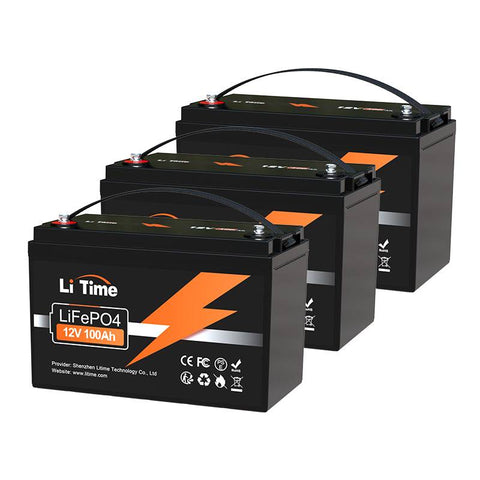AmpereTime 12V  100Ah  LiFePO4 リン酸鉄バッテリー
