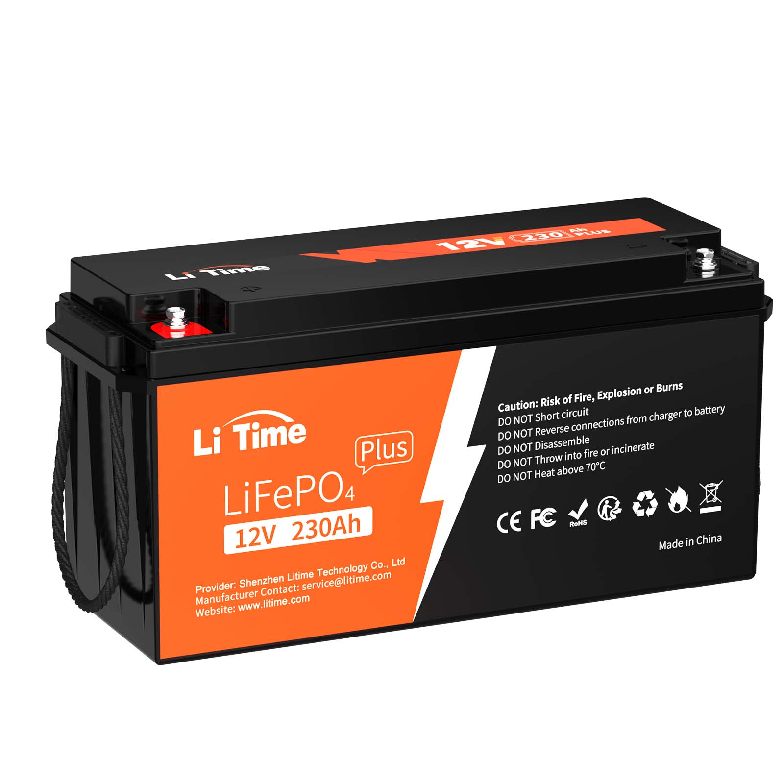 LiTime 12V230Ah Plus リン酸鉄リチウムイオンバッテリー
