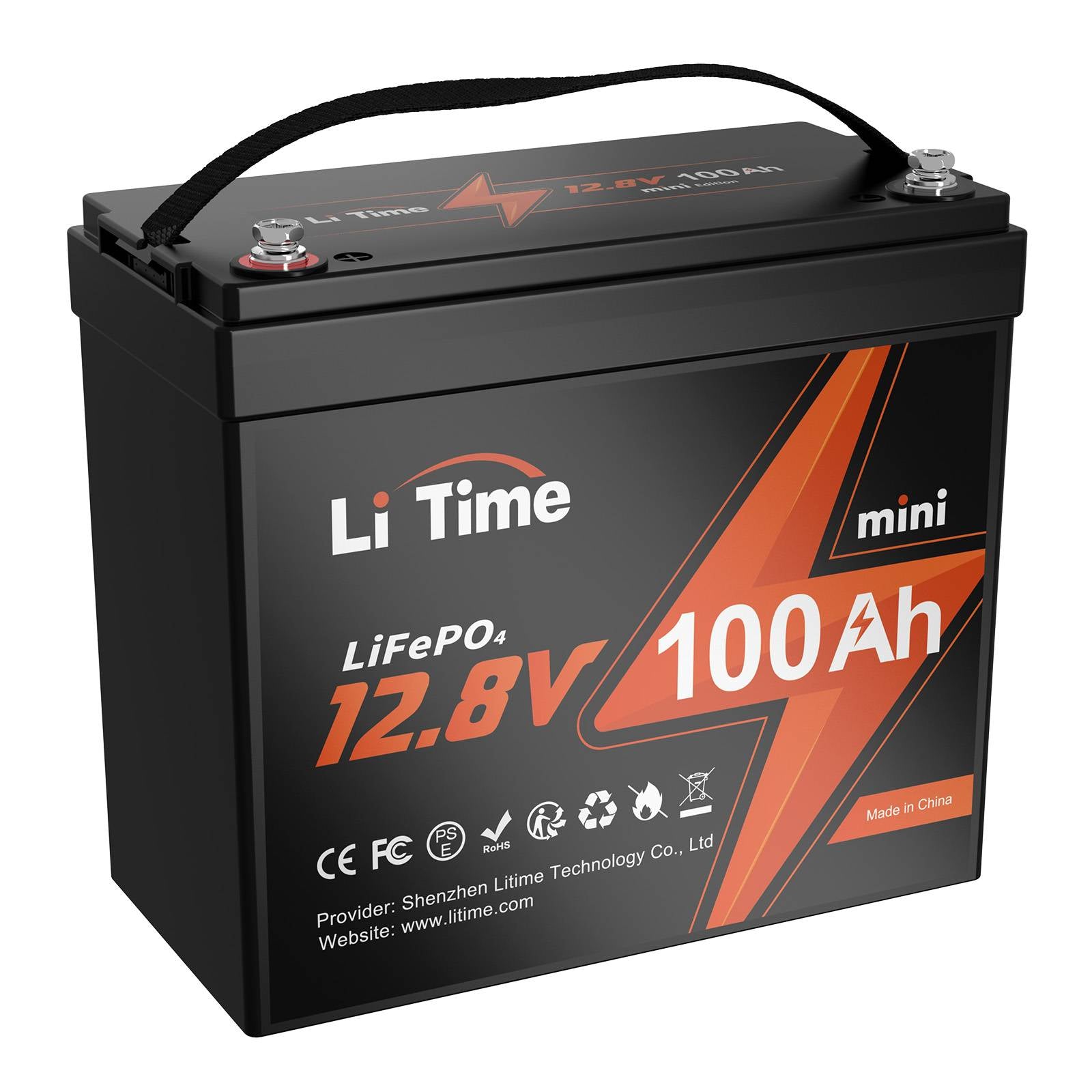 12V 100AhMini リン酸鉄リチウムイオンバッテリー
